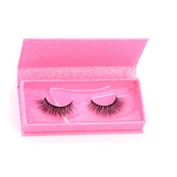 

Hand made real mink eyelash black feathereyelash 3d mink lashes dropshipping cheap fake eyelashes vendor