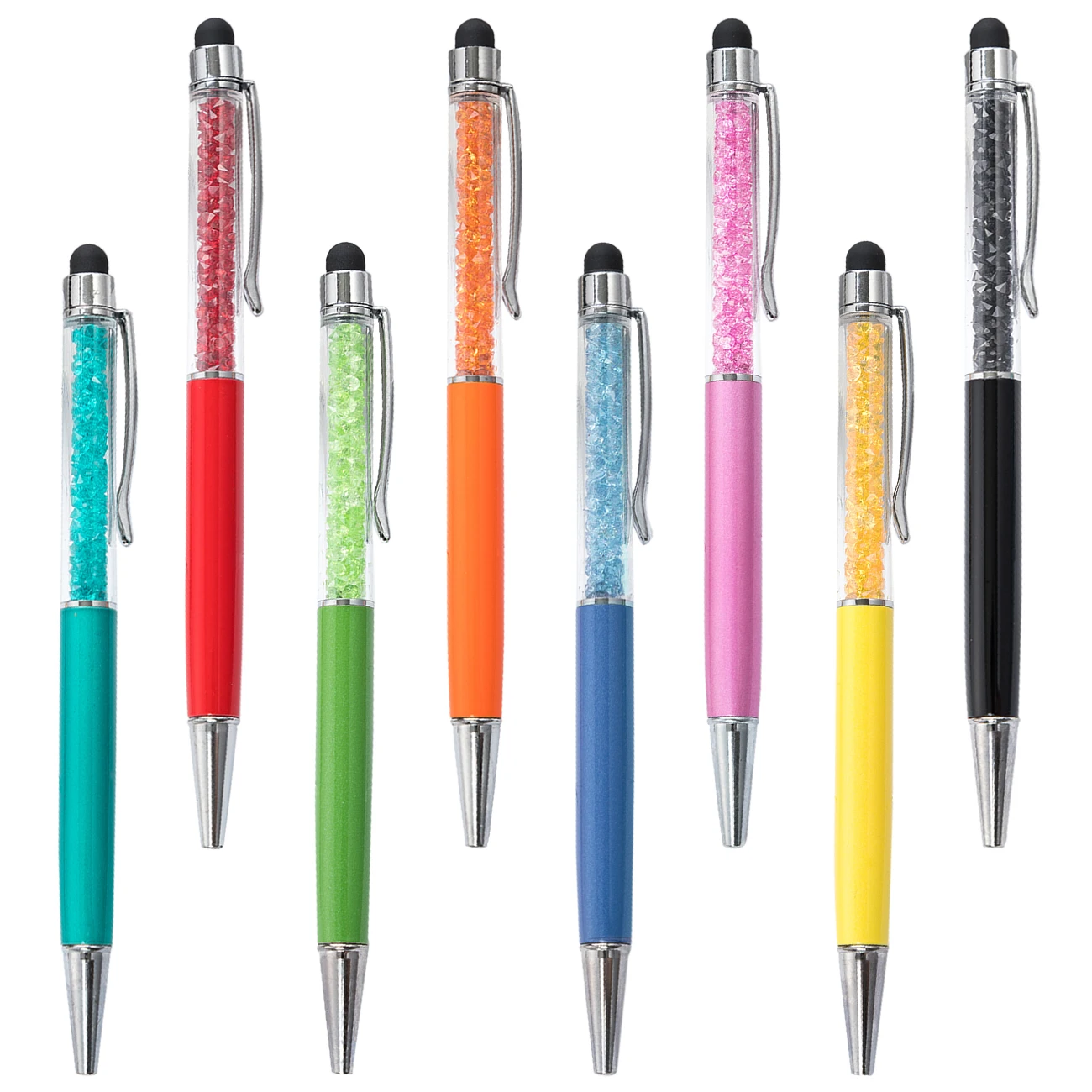 stylus pen metal pen with crystal crystal pen with custom logo