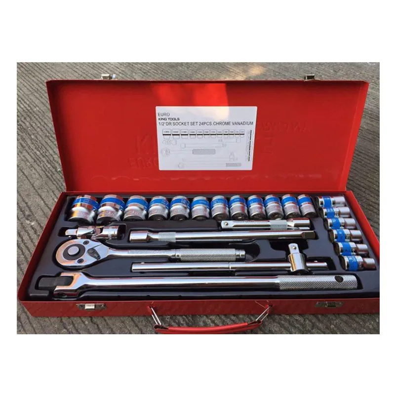 Hot Sale 24pcs Universal Ratchet Socket Wrench Set Buy Professional