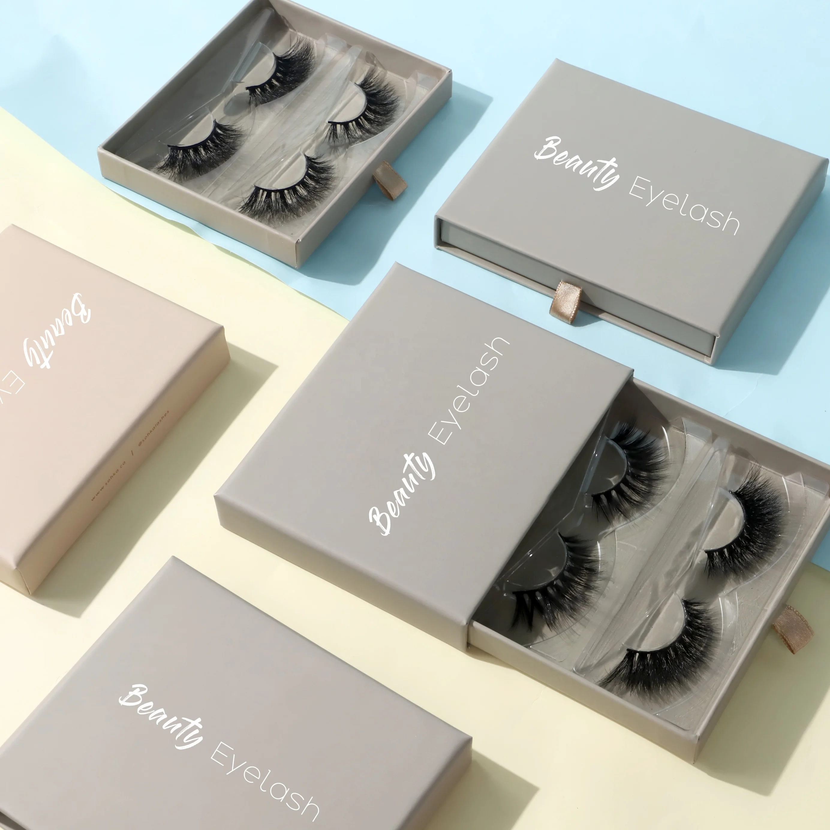 

factory price hot selling vendor 100% handmade faux mink lashes