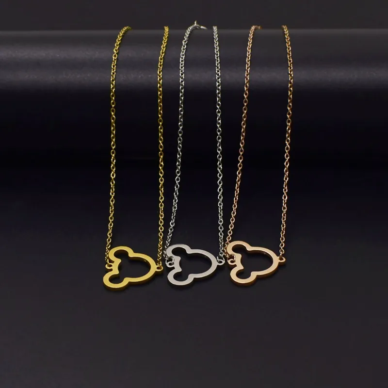 

Cartoon Mickey Mouse anklet Gold plated foot chains kids ankle bracelets