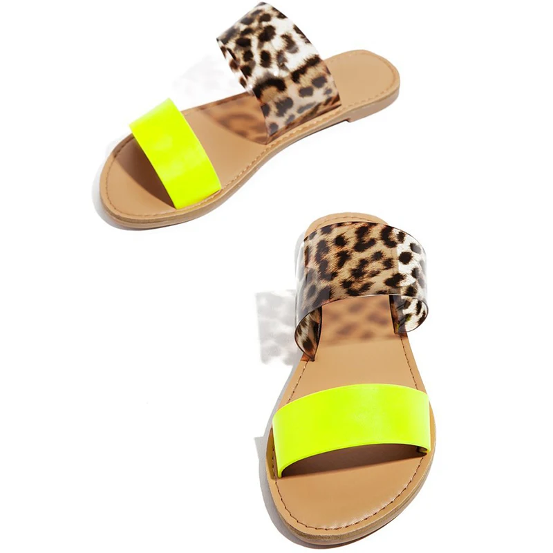 

2021 Hot Sale Woman Slipper Flat Slides Summer Beach Fashion Indoor And Outdoor Sandals, 4 colors
