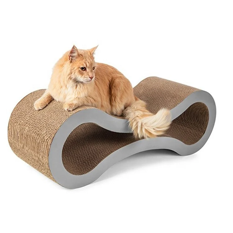 

Wholesale Cat Scratch Board Corrugated Paper Brown Cardboard Cat Scratcher, Grey;beige;brown