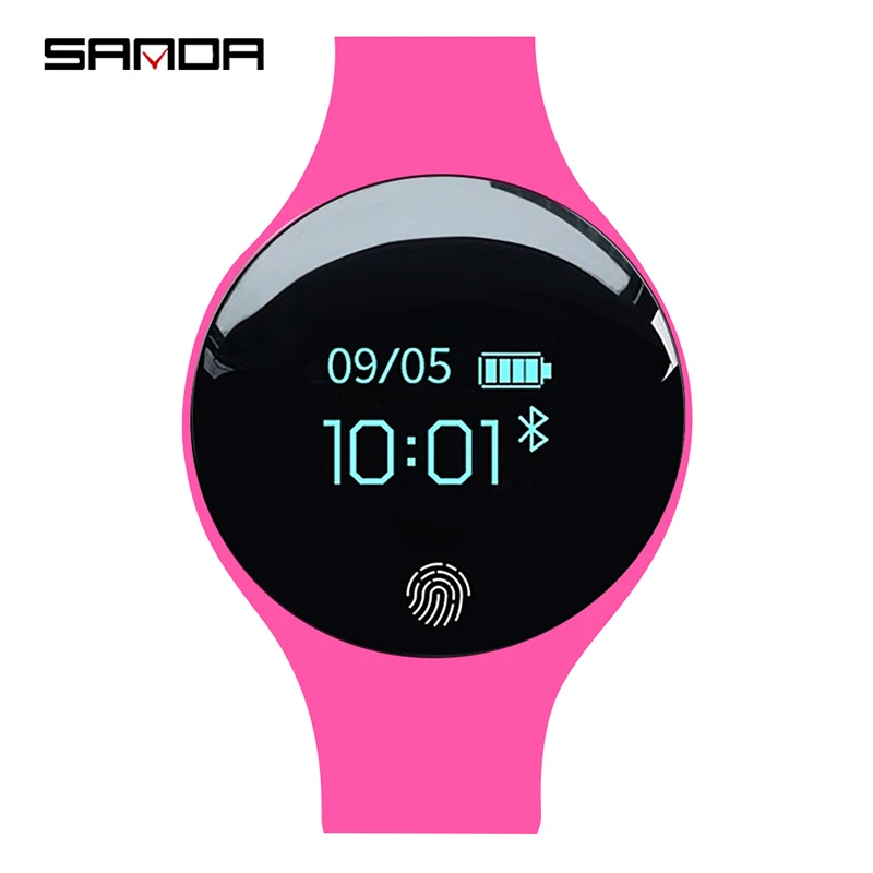 SANDA SD01 Kids Watches Bluetooth Smart Watch IOS Android Sports Pedometer Tracker Call Reminder Fitness Watch for iPhone Clock