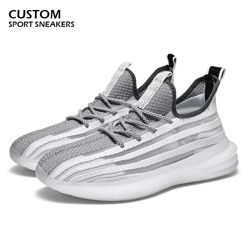 

WholesaleMen's Sports sneakers Custom Logo OEM High Quality Sneakers Men Running Sport Shoes