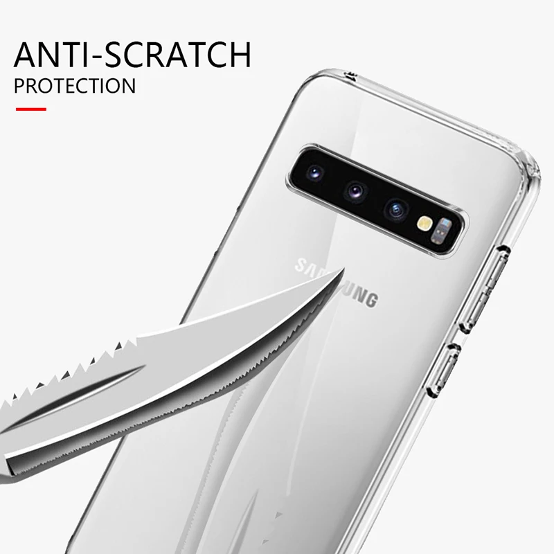 

Transparent 1.5 mm Thickness Acrylic Shockproof Hard PC TPU Phone Case For Samsung S20 Ultra