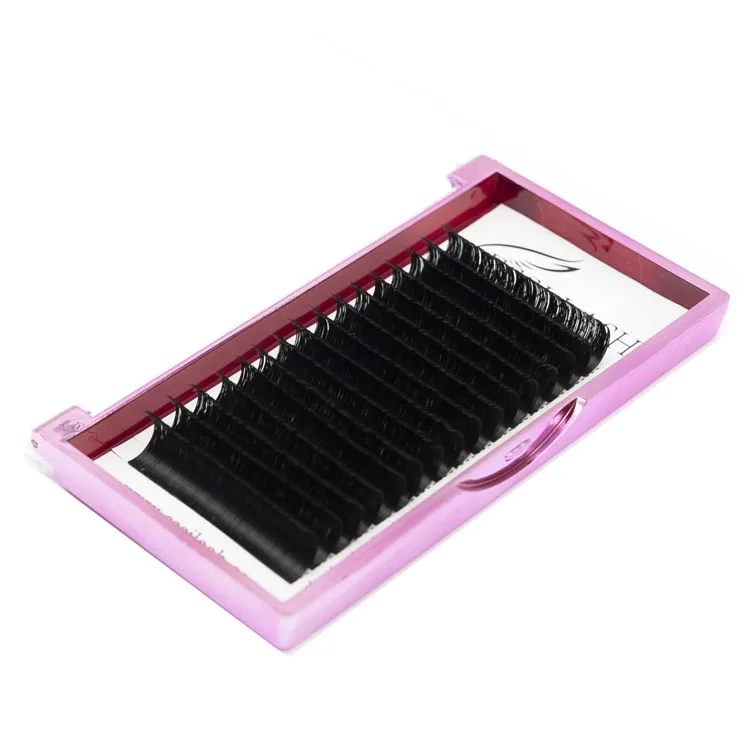

ESSI Japanese One Touch Fan Logo Practice Premium Sable Products Wholesale Velvet Volume Easy Blooming Eyelash Extension