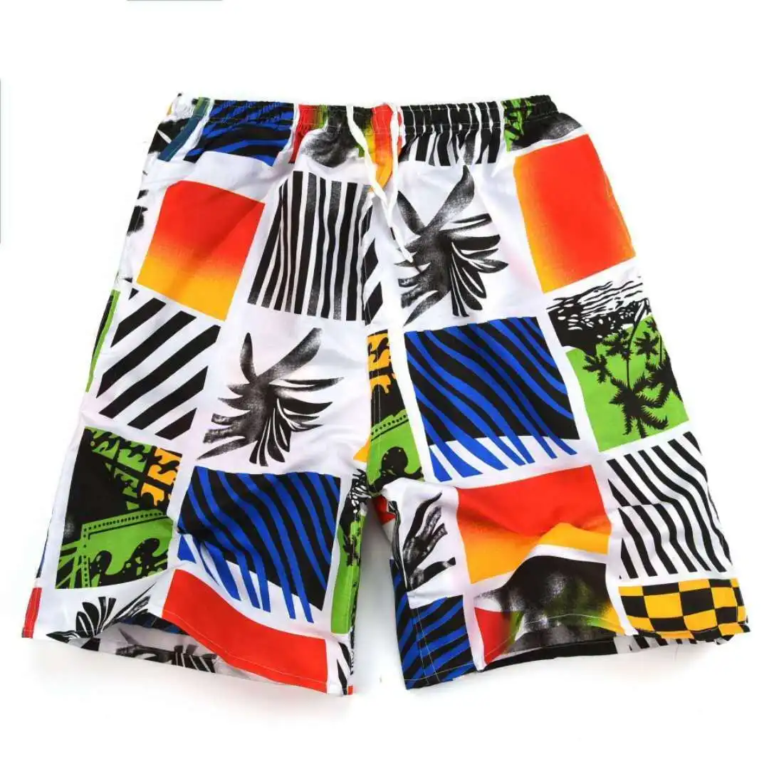 

Wholesale Cheap Over 30 Designs Summer Vaction Men Beach Shorts with Inner Net
