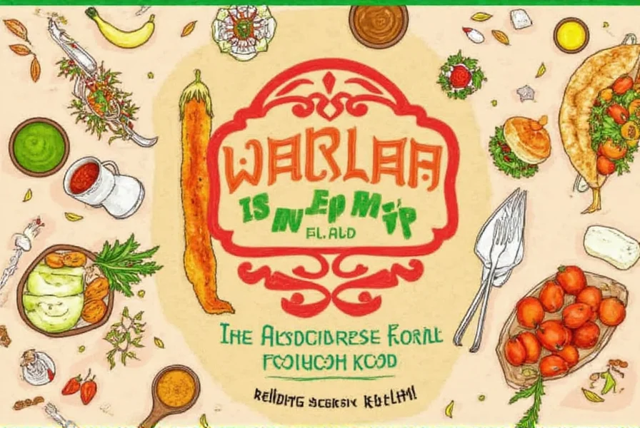 Map of regional Indian cuisines