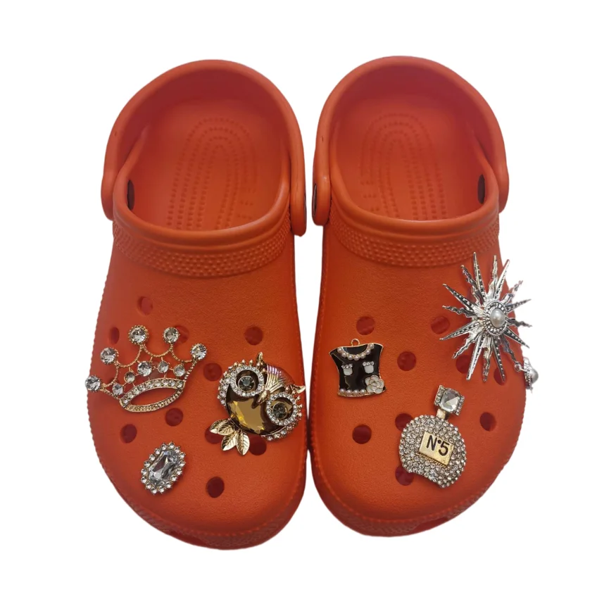 

New Stlyle Alloy Shoe Charms Decoration Accessories Suitable For Croc Shoes