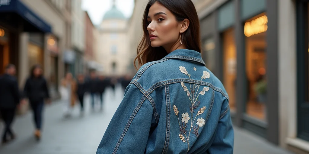 Designer Jean Jackets For Women Redefine Denim Fashion With Unique Back Artistry