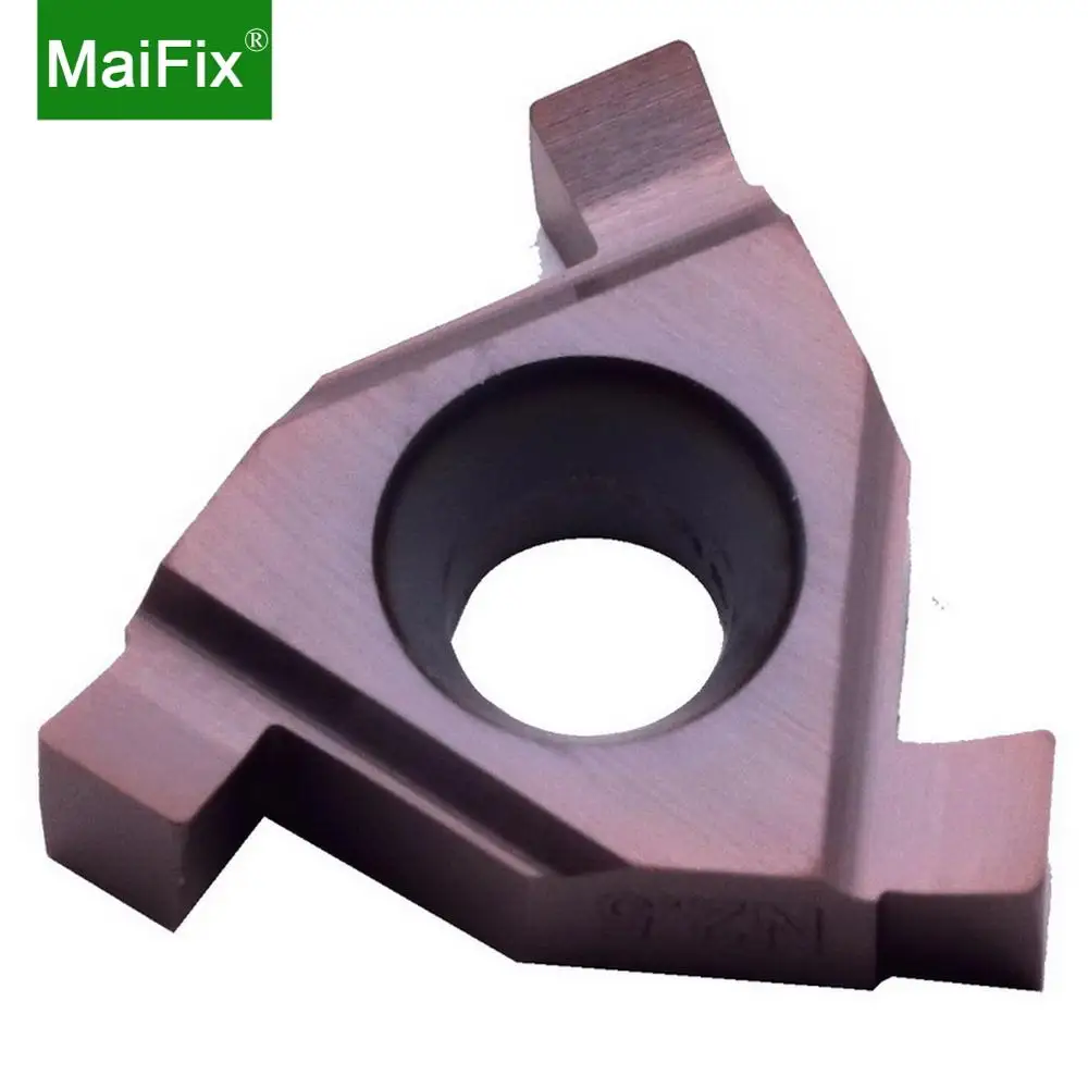 

Maifix T11N T16N Cutter CNC Lathe Machine Stainless Steel Processing Tungsten Carbide Turning Grooving Inserts