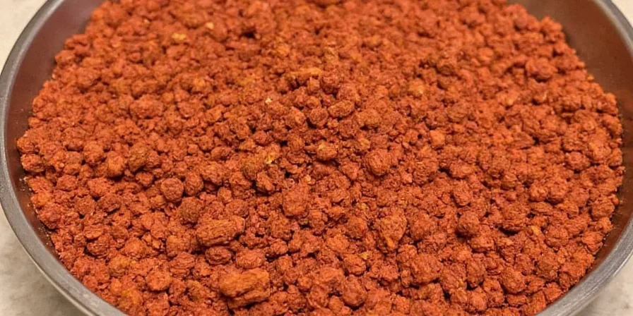 Spice jars arranged in a row