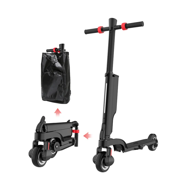 

New Mini City Kick 2 Wheel Electric Scooters, Black