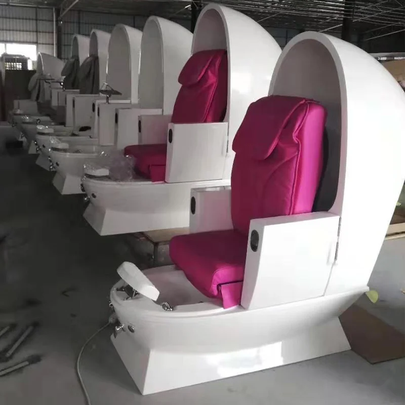 Egg Shape Electric Salon Beauty Furniture Foot Spa Pedicure Chairs No Plumbing For Sale