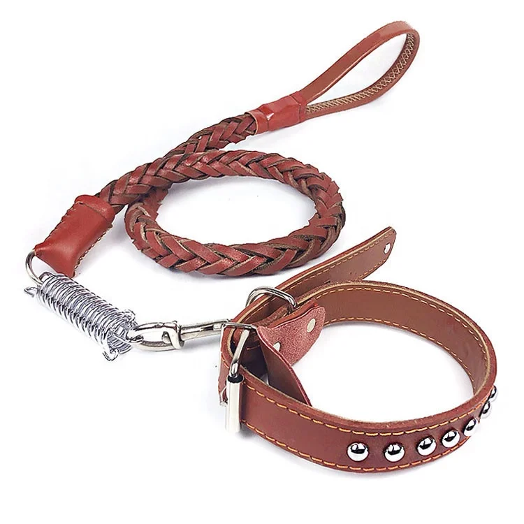 

Competitive Price Collar And Leash Dog Fashion Attractive Design Custom Dog Collar, Black/brown