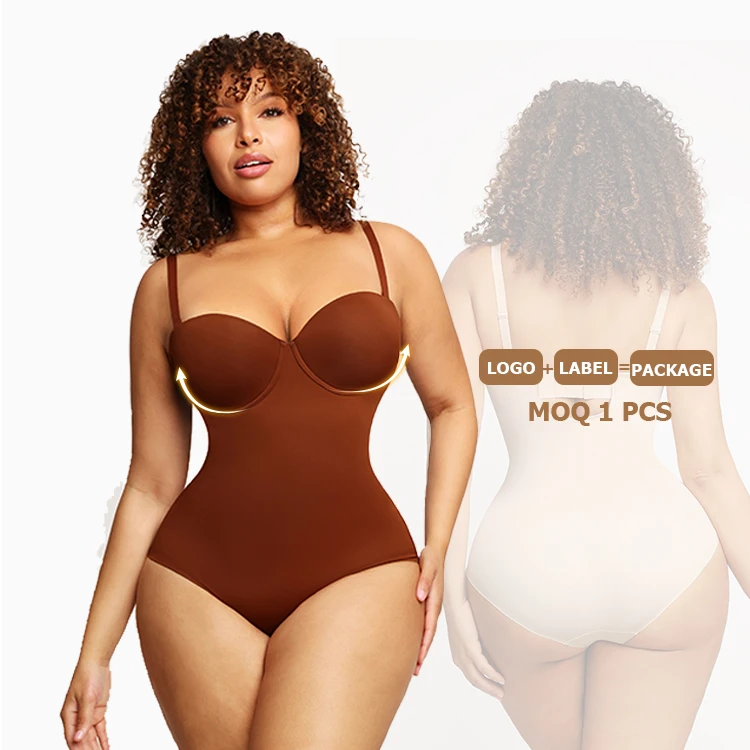 

Fashion 2023 One piece women bodysuits shapewear abdominal compression body shaper thong shapewear