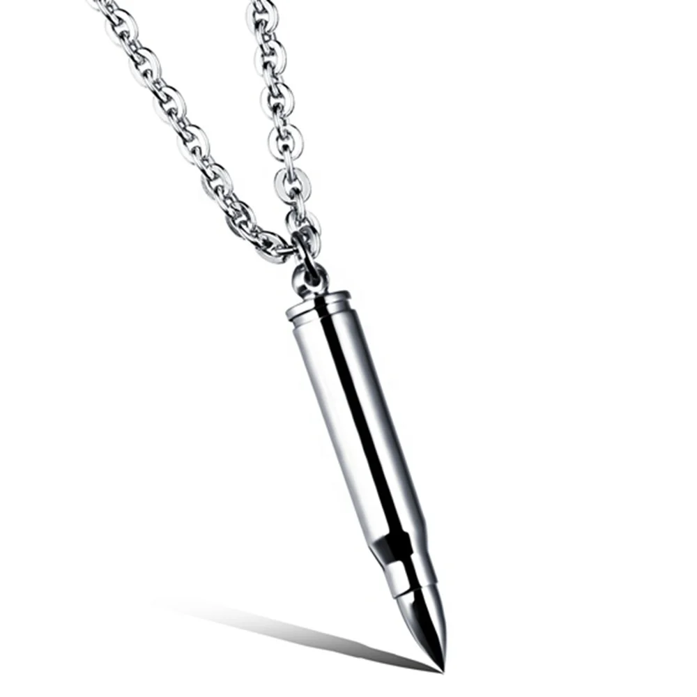 

Wholesale Silver Plated Pen Shape Pendant Adjustable Chain Necklace Men, Gold, black, silver or custom made