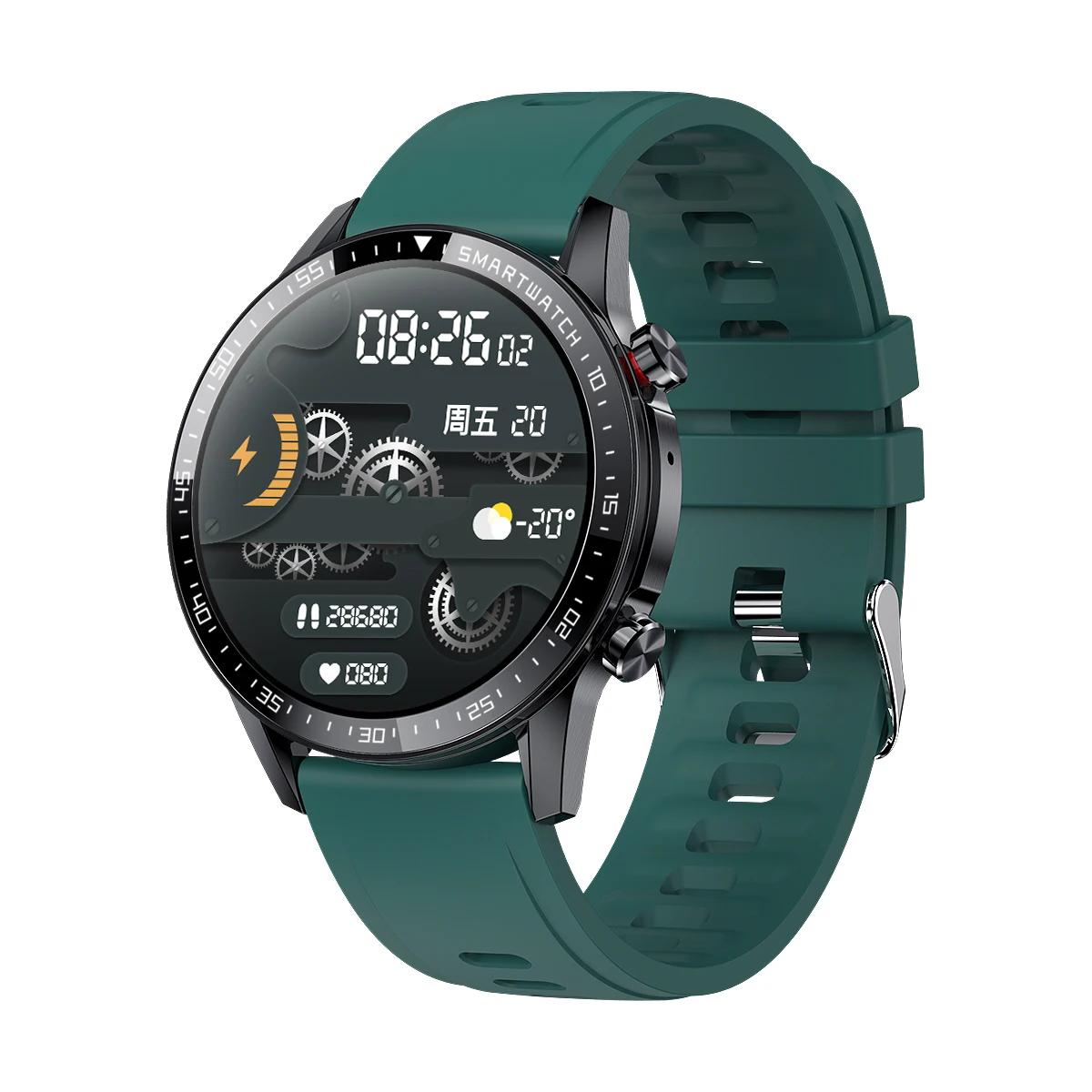 

Drop Shipping Wholesale Health Blood Pressure Heart Rate Monitor Smartwatch BT In Call HD Screen Camera Control Smartwatch