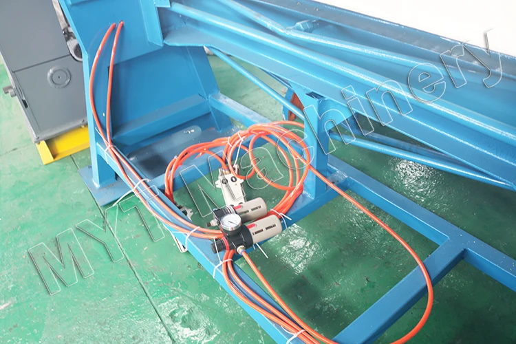 
MYT brand QTDF-1.5X1300 HVAC air duct sheet metal Pneumatic TDF folding machine manufacturer price 