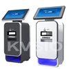 Retail information touch kiosk restaurant screen tablet self service order and bill payment