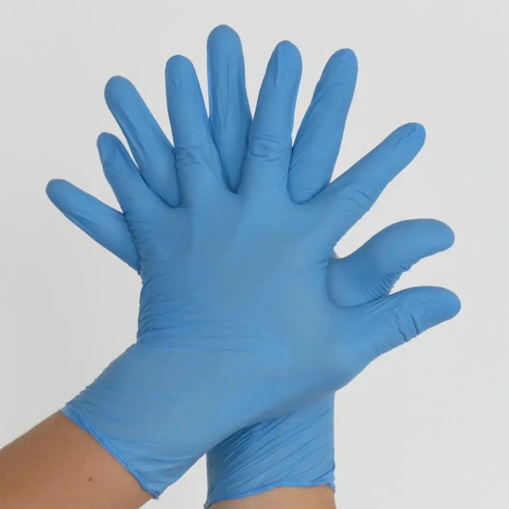 
Wholesale Blue Nitrile Gloves Powder Free Non Medical Nitrile Gloves With High Quality Disposable NItrile gloves  (62517494845)
