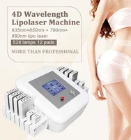 

best Hot selling 528 diodes cold lipolaser professional lipo laser machine lipolaser 4d for super lose weight