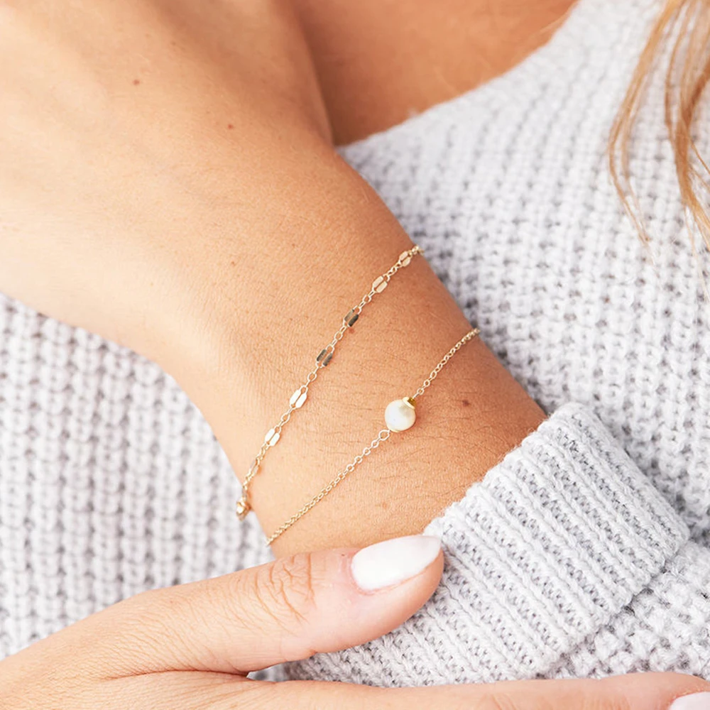 e-Manco Multi-layered 14K Gold