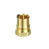 China custom brass bolt and nut, brass stud and nut, OEM/ODM manufacturer in Dongguan