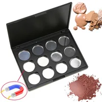 

Wholesale Private label 12 Pieces Makeup Palettes Plastic Empty Magnetic Eyeshadow Palette 26Mm Eyeshadow-Palette