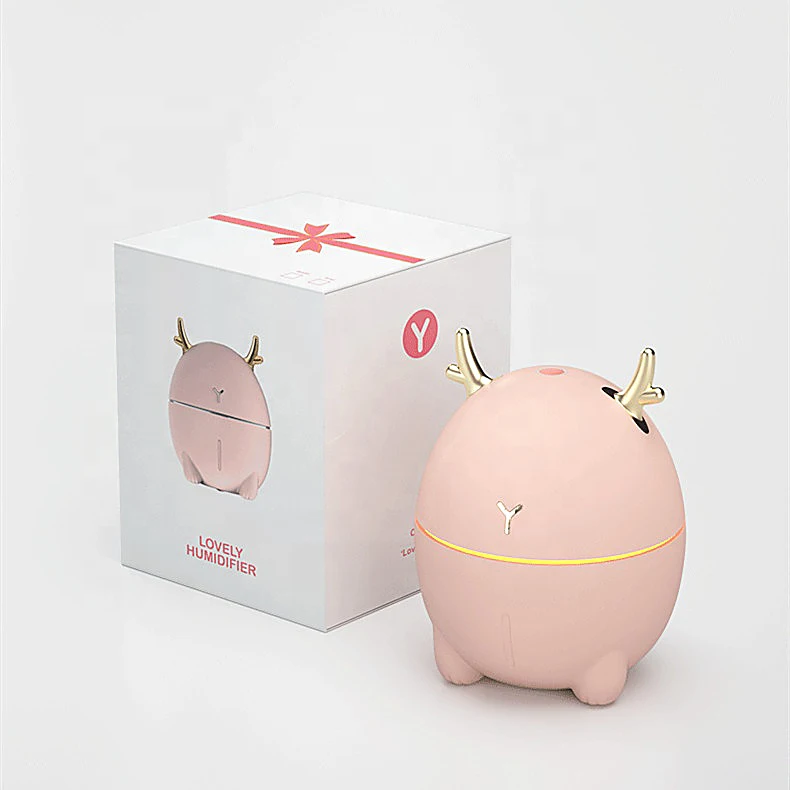 
Mist Bedroom Moon Light Color Ultrasonic 200ml Portable Usb In-Car Evaporative Nano Air Humidifier 