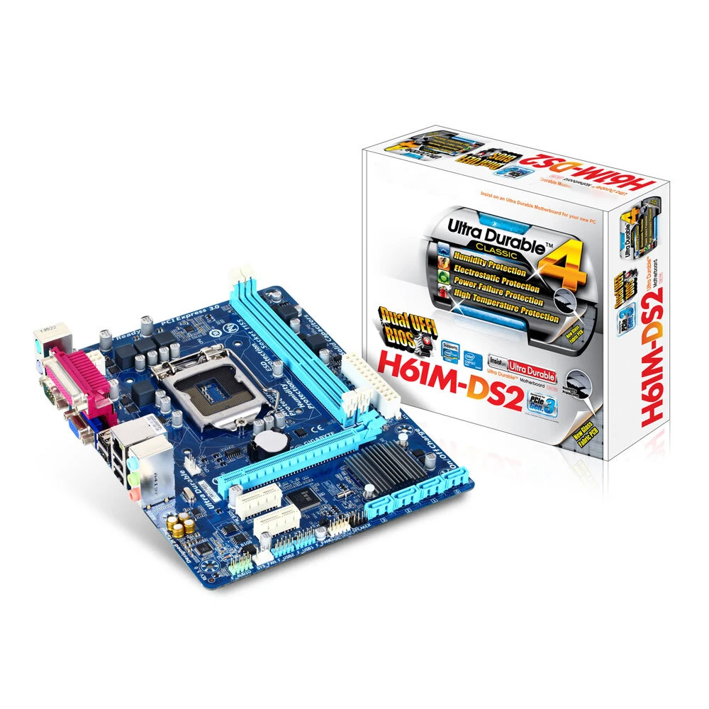 

LGA1155 H61M GAMING computer motherboard factory HD graphics cards motherboard unlocked DDR3 1333/1066/800 MHz