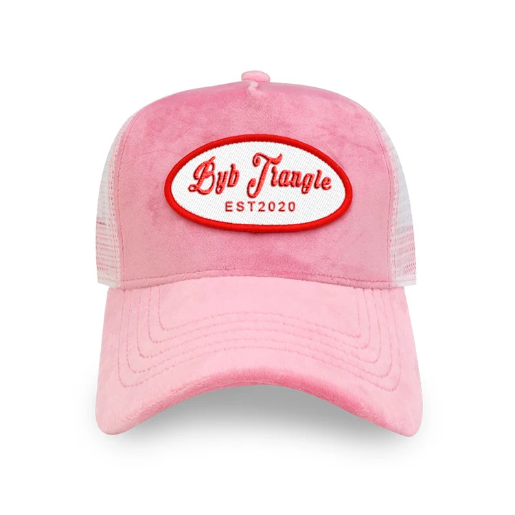velvet trucker cap