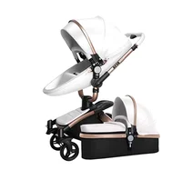 

3 in 1 With Car Seat Foldable Baby Stroller Luxury Pram Poussette Bebe Organizer Baby Stroller Luxury