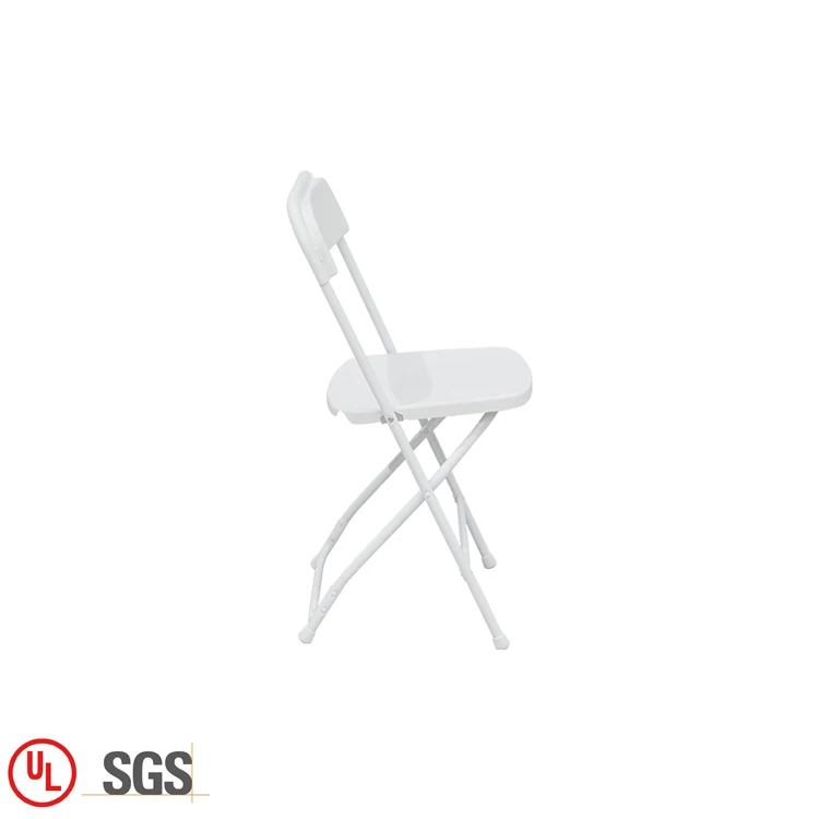 
Wholesale Outdoor / Garden White Resin Plastic Wedding Folding Chairs Event For Sale 