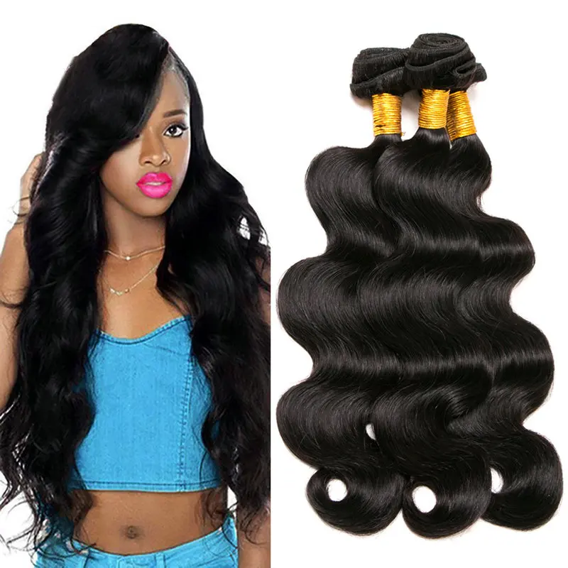 

None Chemical Processing 10A Grade Full Cuticle Aligned Hair Mink Virgin Brazilian Body Wave Human Hair Extension