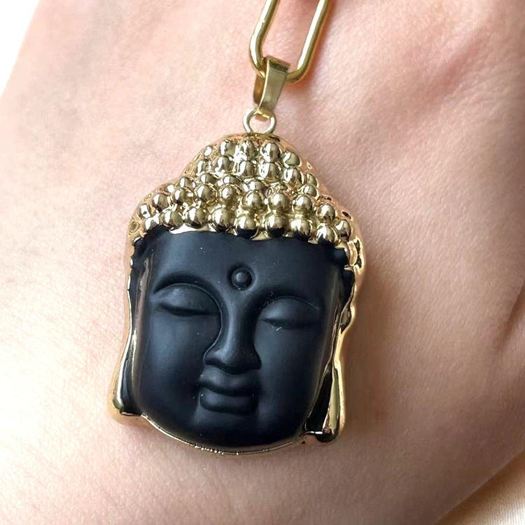 

Prime Fengshui Jade Laughing Buddha Pendant Necklace Jadite Jade Jewelry Maitreya Buddha Pendants Chain Factory Price, Green,light clear,transparent,obsidian