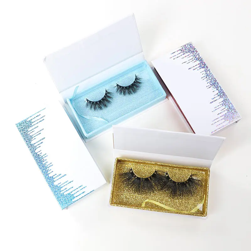 

real mink lashes 3d other eyelashes high quality eyelashes vendor customized lashbox packaging logo volume 6d false eyelashes