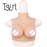 

Tgirl C Cup large size silicone big breast forms Realistic crossdressing False Boobs Enhancer