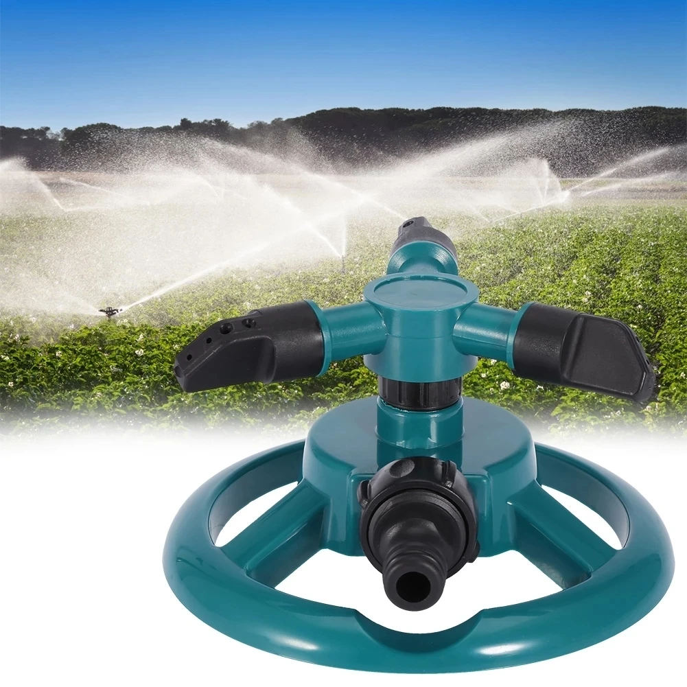 

Automatic Irrigation 360 Degree Water Sprinkler Spray Nozzle Lawn Grass Garden Sprinkler Irrigation Spray for Agriculture, Green