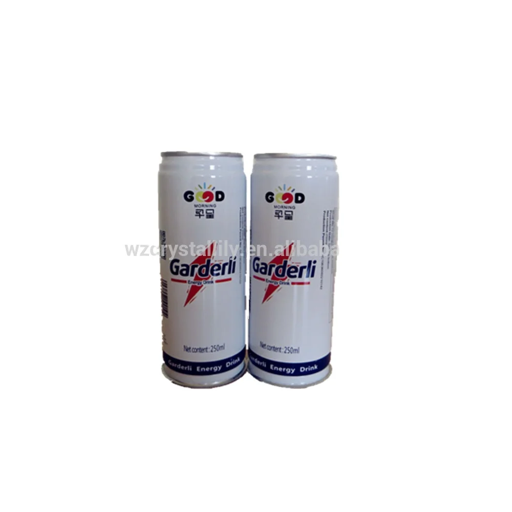 
250ml energy drink canned energy drink oem factory 