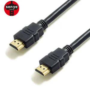 15m wholesale price gold plated copper  ps4 3D hdmi to hdmi cable with black color ccs wir for 1.4v 2.0 v high speed hdmi cable