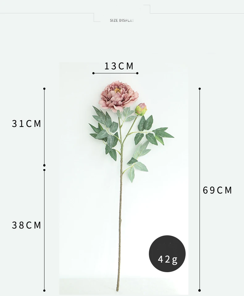 2023 New Arrival 3 Heads Colorful Beautiful Wholesale Silk Real Touch