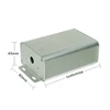 aluminum profile case extrusion waterproof housing project control ip67 enclosure