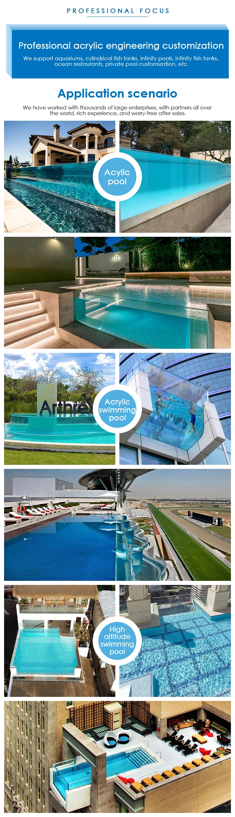 Clear Acrylic Swimming Pool Panels Cheap Cost Of Thick Pmma Acrylic ...