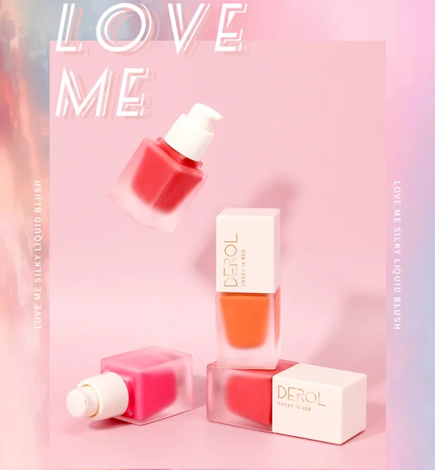 

Dropshipping Private Label Moisturizing Cream Liquid Blush Makeup Blush Long Lasting, 6 colors