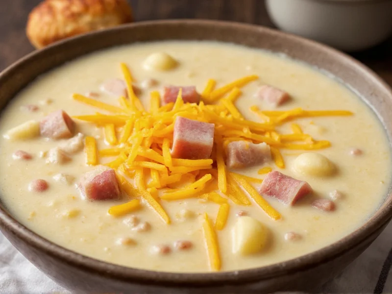 Perfect Ham and Cheese Potato Soup Recipe & Tips