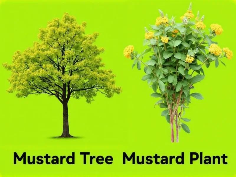Mustard Tree vs Mustard Plant: The Botanical Truth