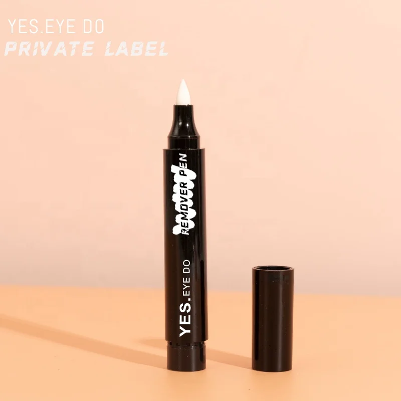 

Magic Easy Operation Makeup Remover Pen Black Tube Eyeliner Lip Makeup Use OEM Private Label custom make up eraser