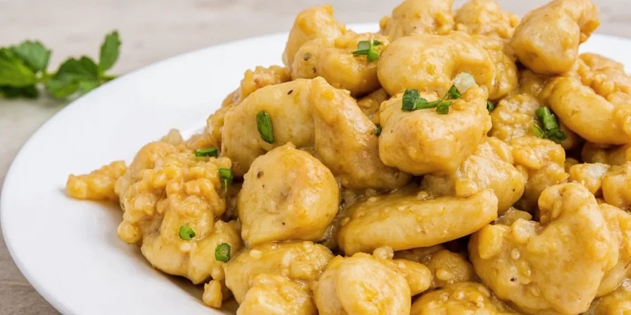 Serving white chili chicken in rustic bowls with garnishes
